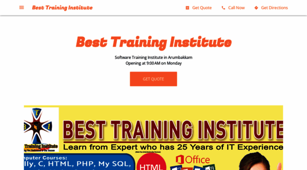 besttraininginstitute.business.site