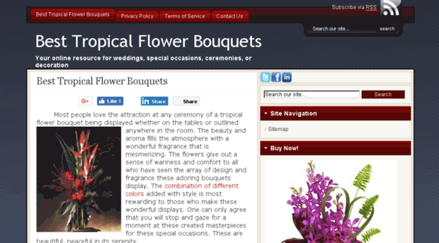 besttropicalflowerbouquets.com