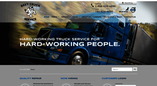 besttruckservice.com