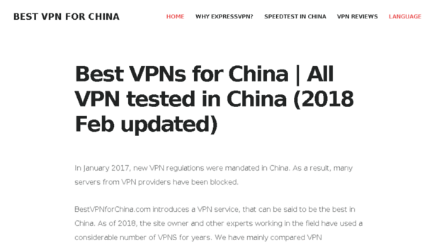 bestvpnforchina.com