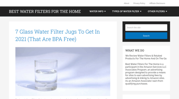 bestwaterfiltersforthehome.com