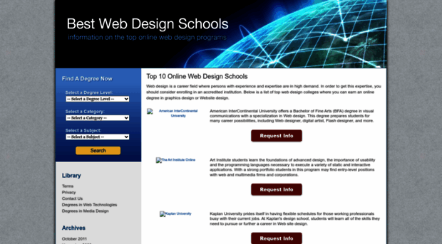 bestwebdesignschools.com