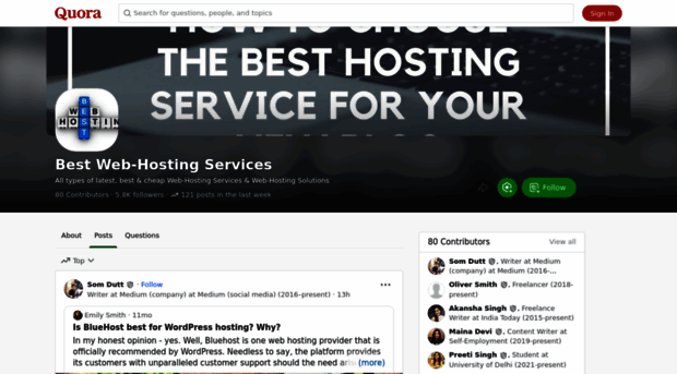 bestwebhostingservices.quora.com