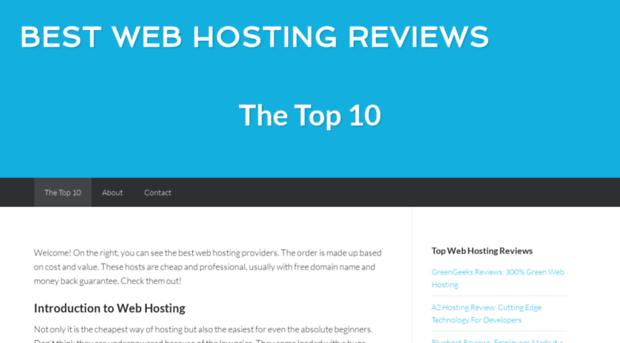 bestwebhostingsreviews.com