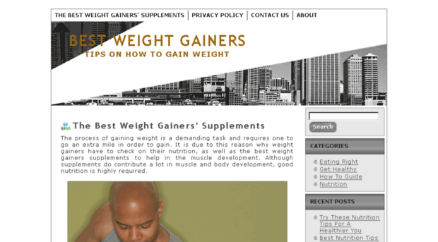 bestweightgainers.net