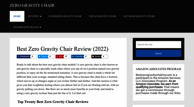 bestzerogravitychairhq.com