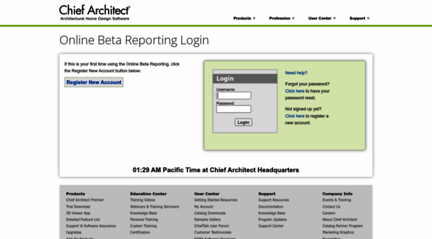 beta-reporting.chiefarchitect.com