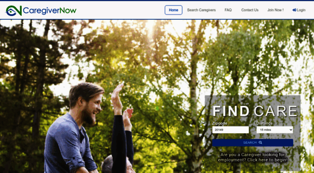 beta.caregivernow.com