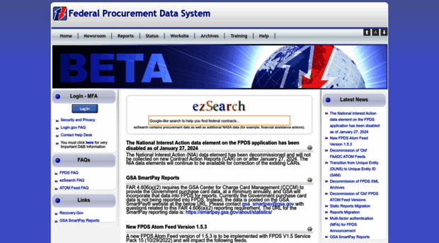 beta.fpds.gov