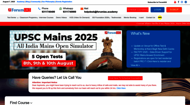 betaacademy.forumias.com
