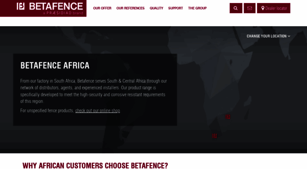 betafence.co.za