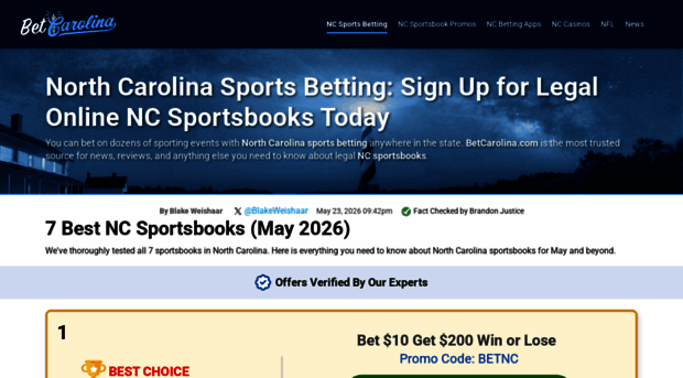 betcarolina.com