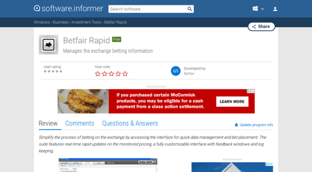 betfair-rapid.software.informer.com
