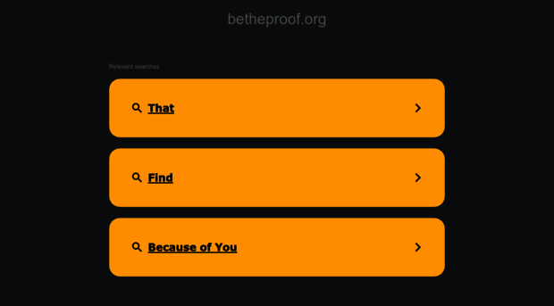 betheproof.org