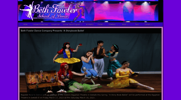 bethfowlerschoolofdance.com