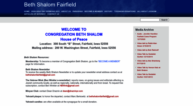 bethshalomfairfield.com