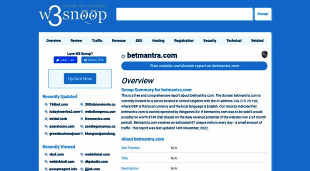 betmantra.com.w3snoop.com