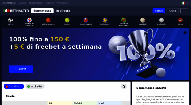 betmasteritalia.com