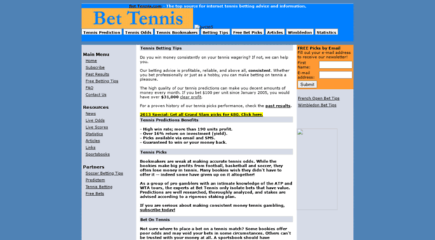 bettennis.com