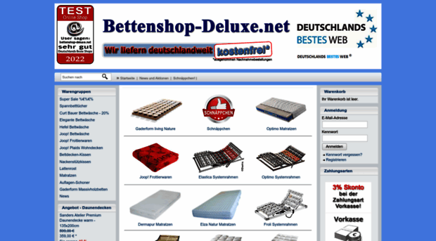 bettenshop-deluxe.net