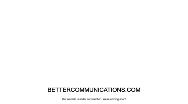 bettercommunications.com