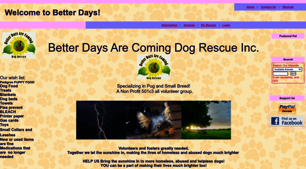 betterdaysdogrescue.rescuegroups.org