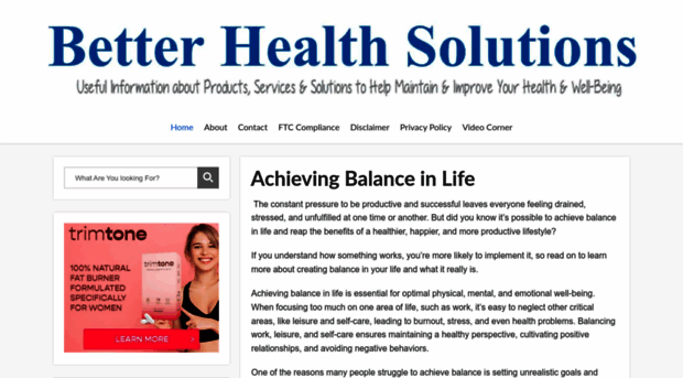 betterhealthsolutions.org