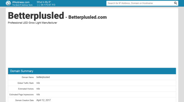 betterplusled.com.ipaddress.com