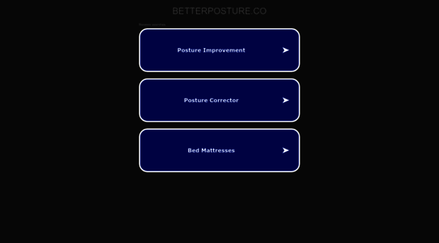 betterposture.co