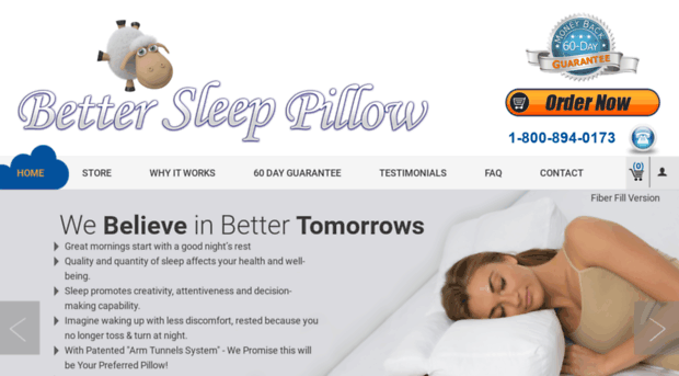 bettersleeppillow.com