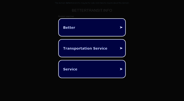 bettertransit.info