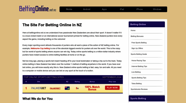 bettingonline.net.nz