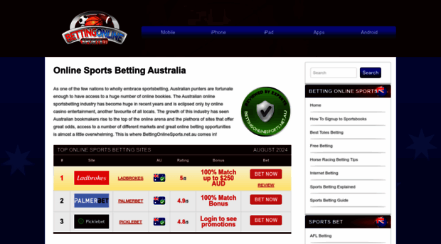 bettingonlinesports.net.au