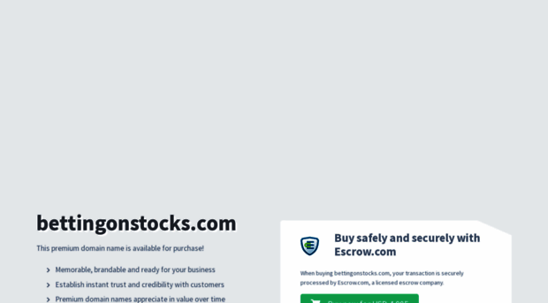 bettingonstocks.com