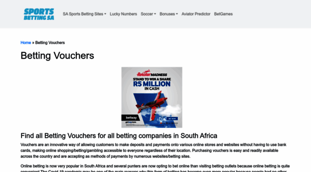 bettingvouchers.co.za