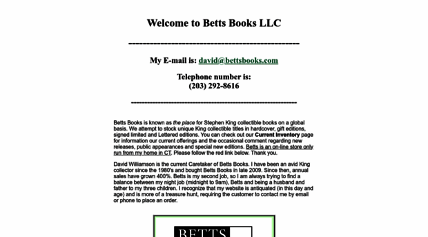 bettsbooks.com