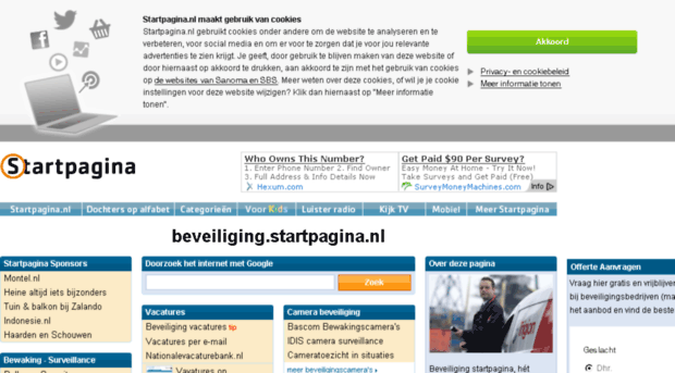 beveiliging-startpagina.nl