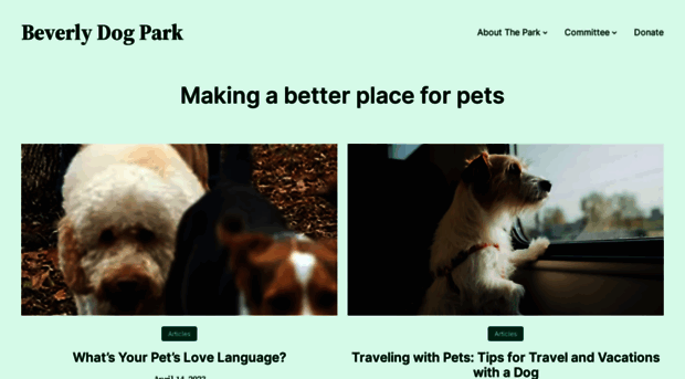 beverlydogpark.com