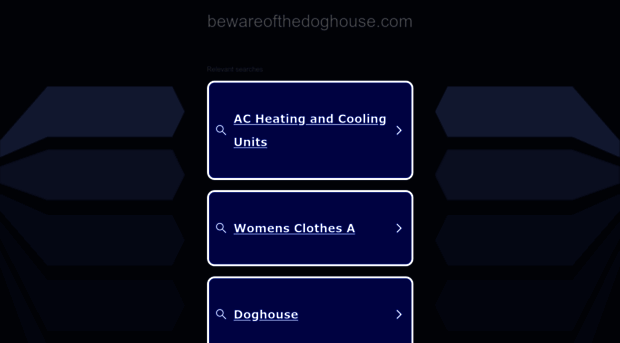 bewareofthedoghouse.com