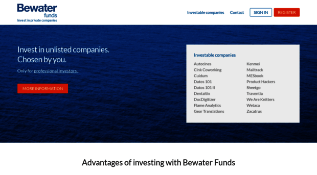 bewaterfunds.com