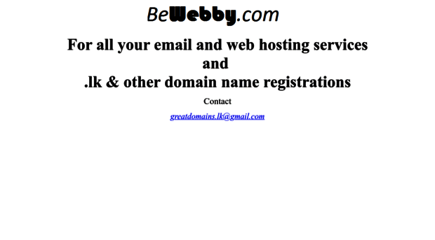 bewebby.com