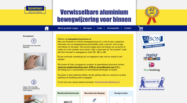 bewegwijzering-binnen.nl