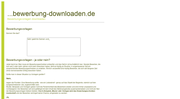 bewerbung-downloaden.de