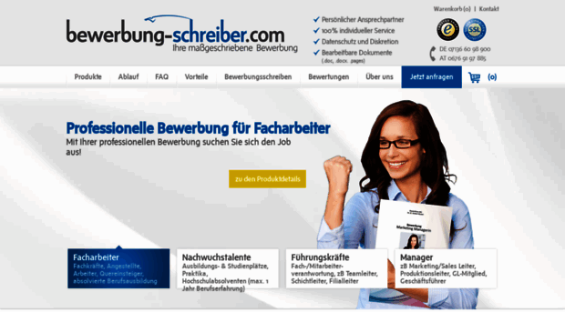 bewerbung-schreiber.com