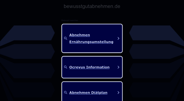 bewusstgutabnehmen.de