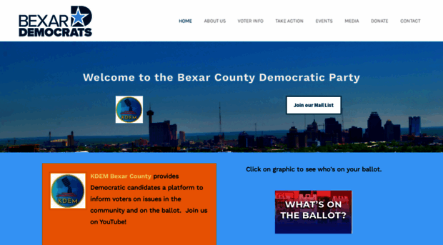 bexardemocrat.org