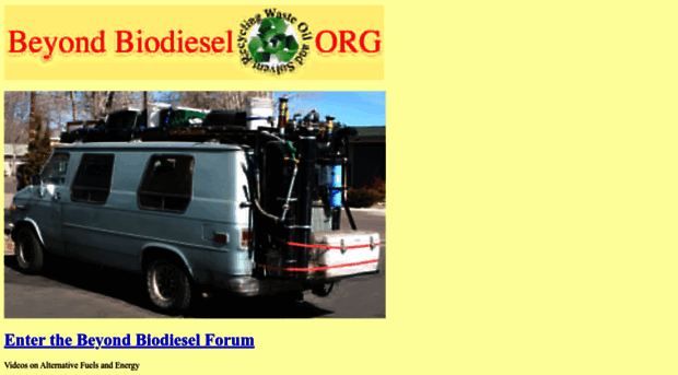 beyondbiodiesel.org