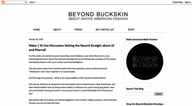 beyondbuckskin.com