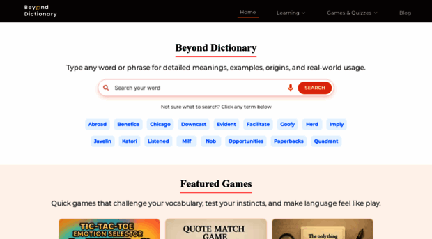 beyonddictionary.com