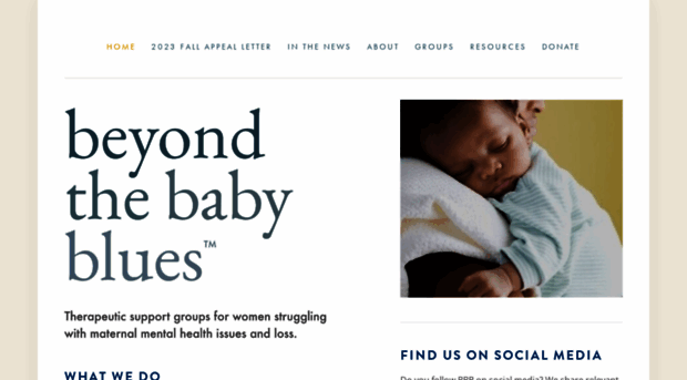 beyondthebabyblues.org